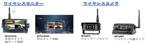 トラック用モニターカメラ